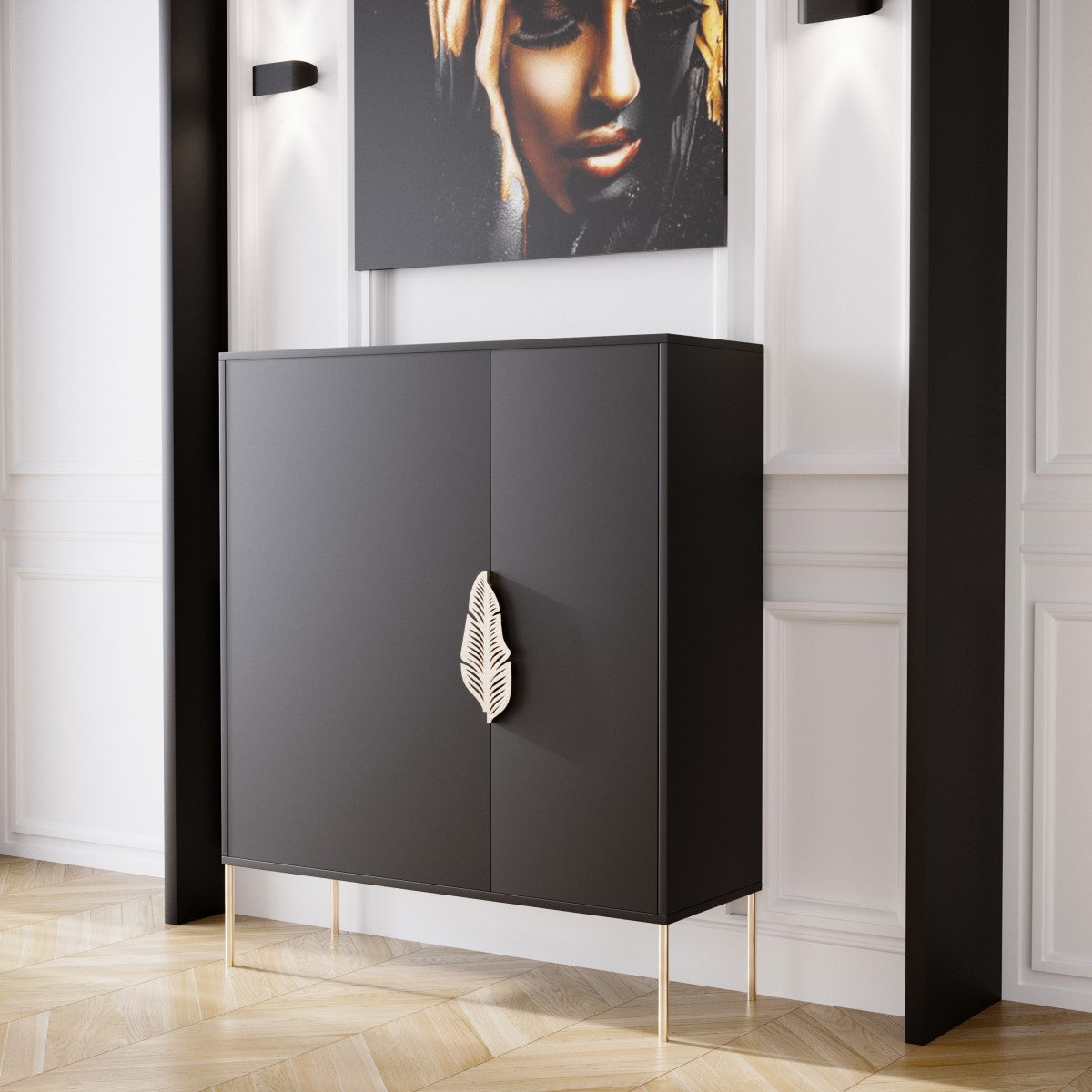 Jalatsikapp Merlin Gold