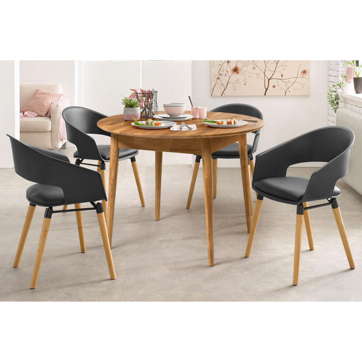 Söögilaud Scan-3 Ø100