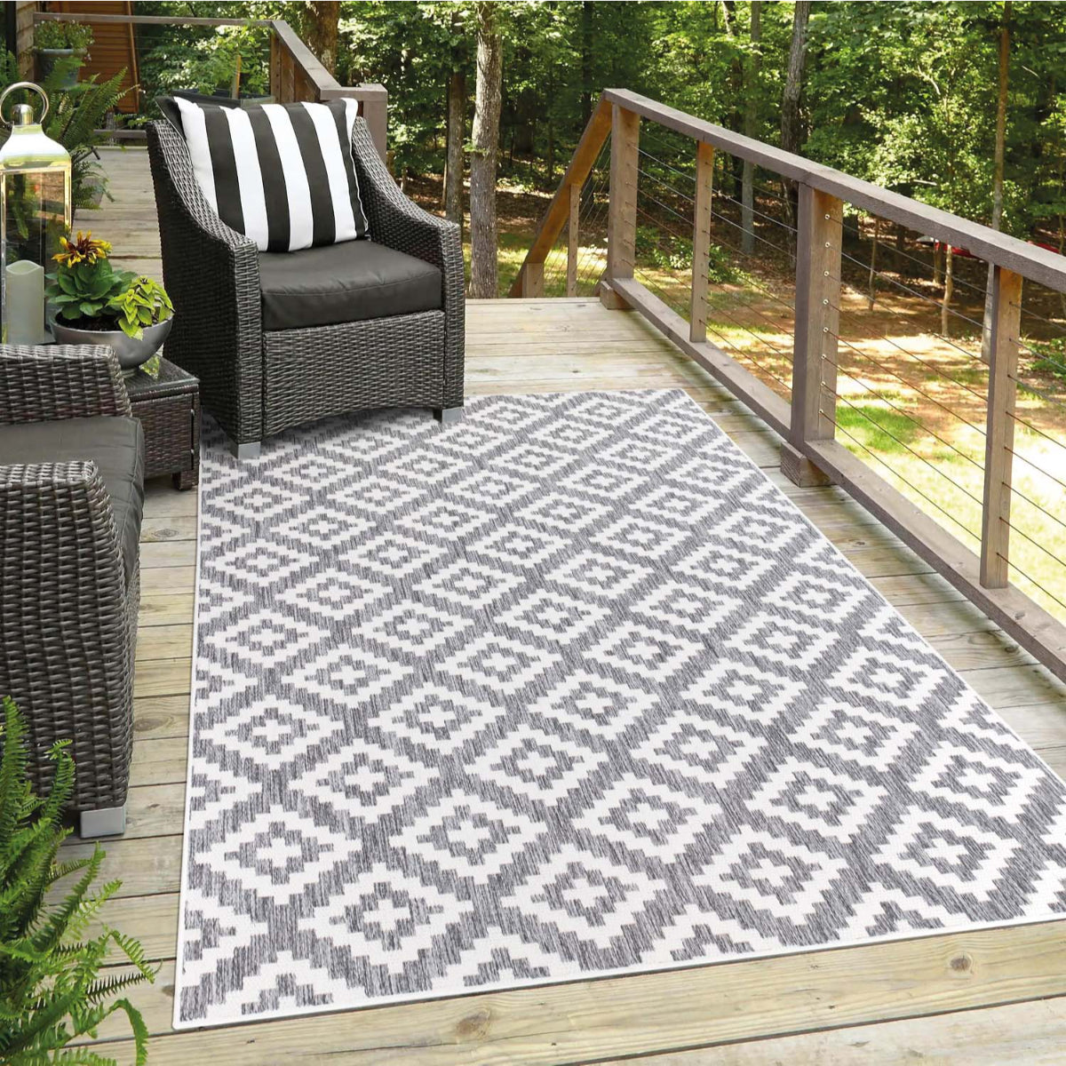 Vaip Outdoor Rhombic