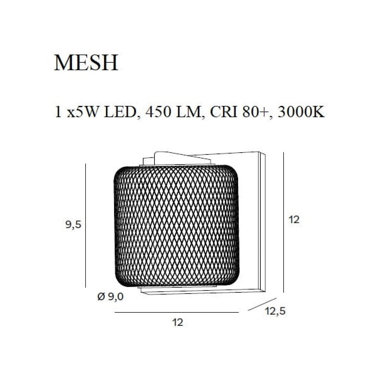 Seinavalgusti Mesh