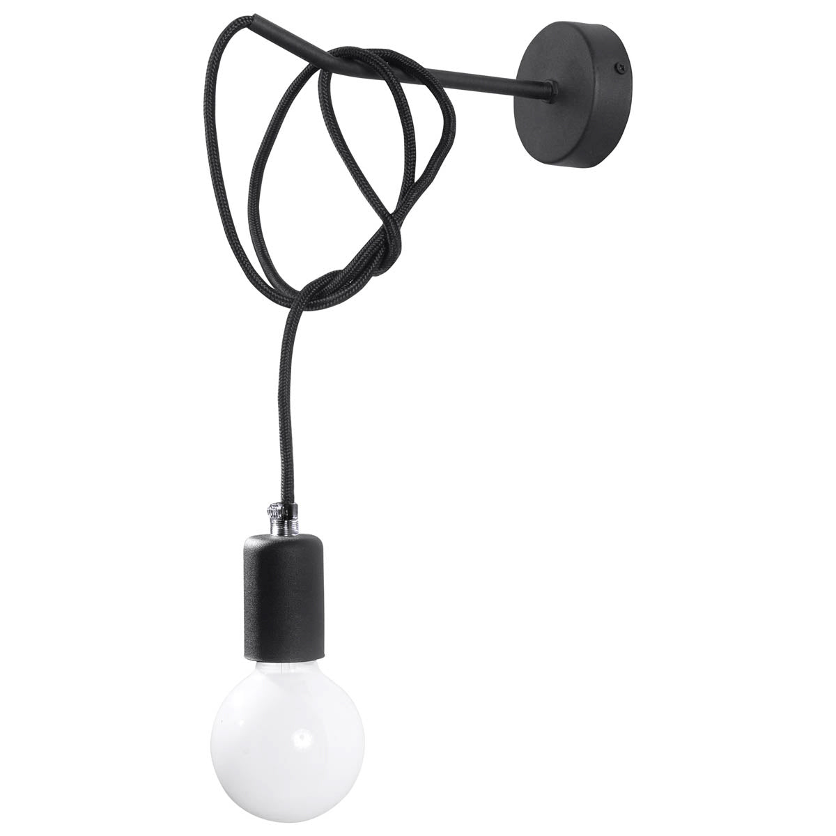 Seinavalgusti EDISON must
