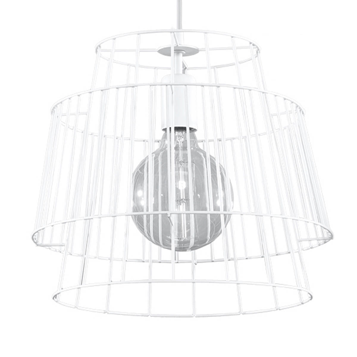 Rippvalgusti GATE valge