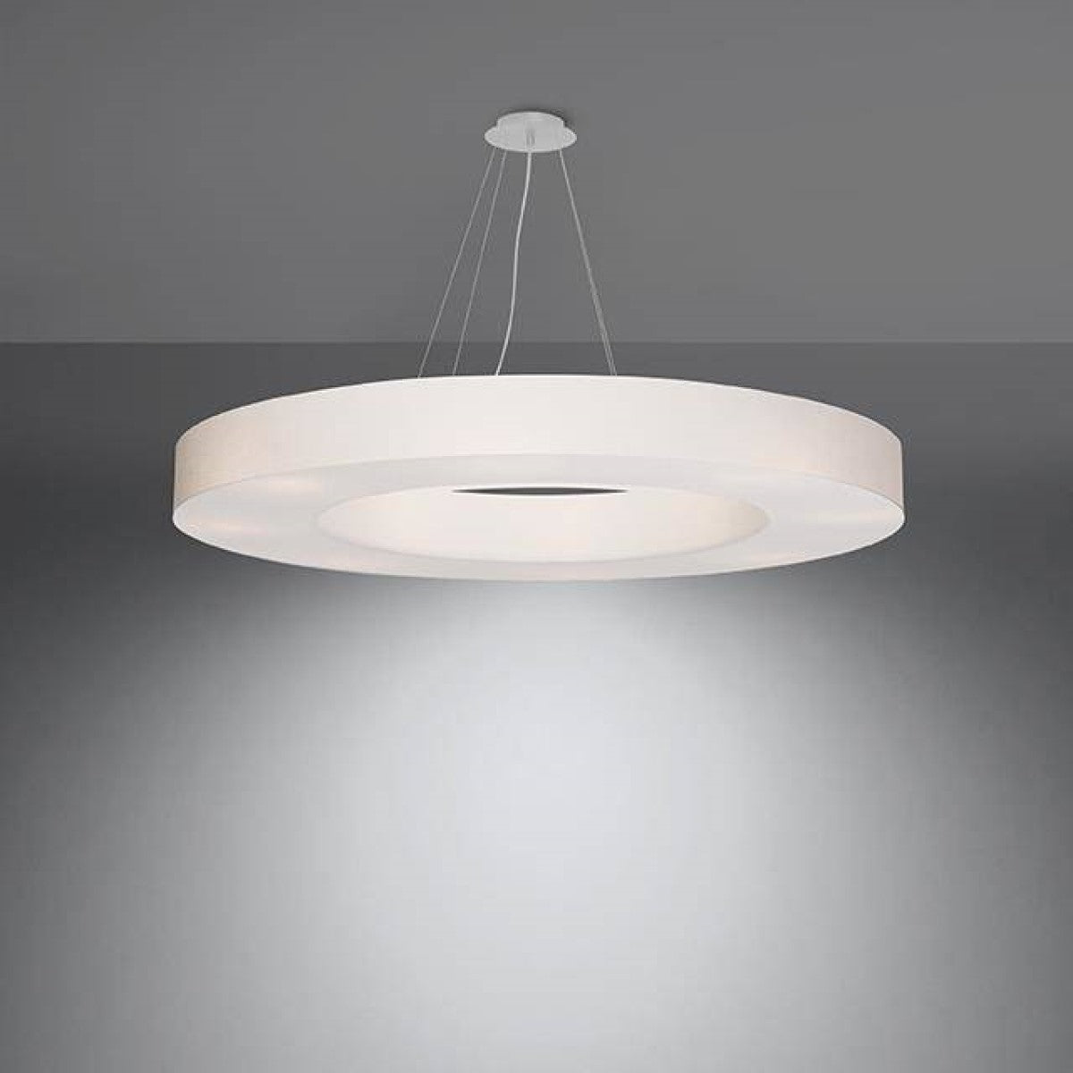 Rippvalgusti Saturno Slim valge