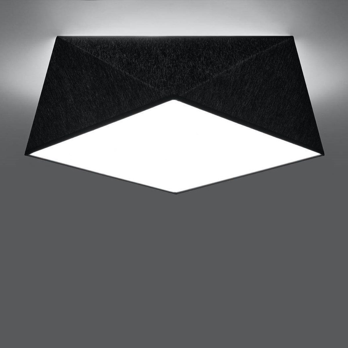 Plafoonvalgusti Hexa must