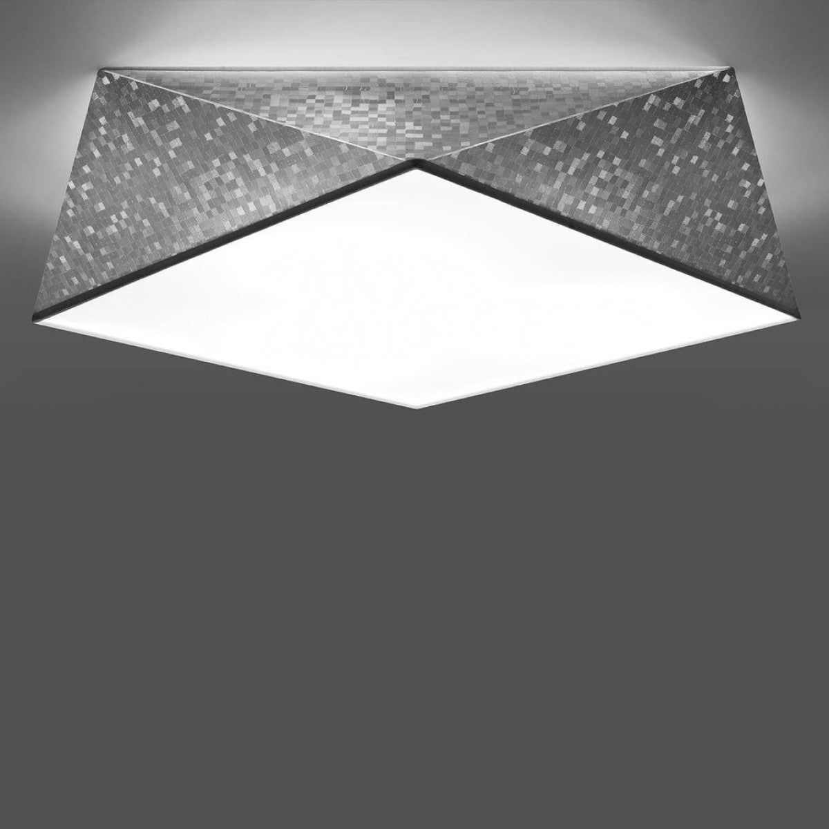 Plafoonvalgusti Hexa hõbe